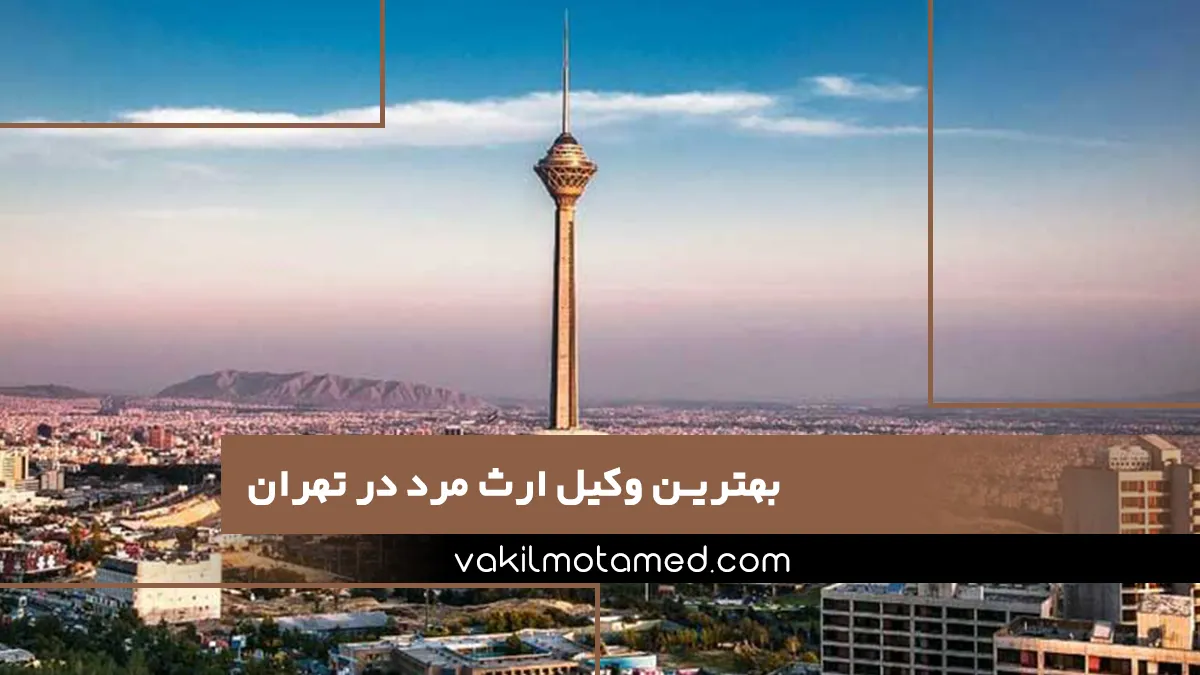 بهترین وکیل ارث مرد در تهران