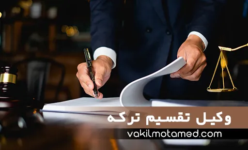 وکیل تقسیم ترکه حرفه ای